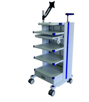 ENDOSCOPE MEDICAL TROLLEY